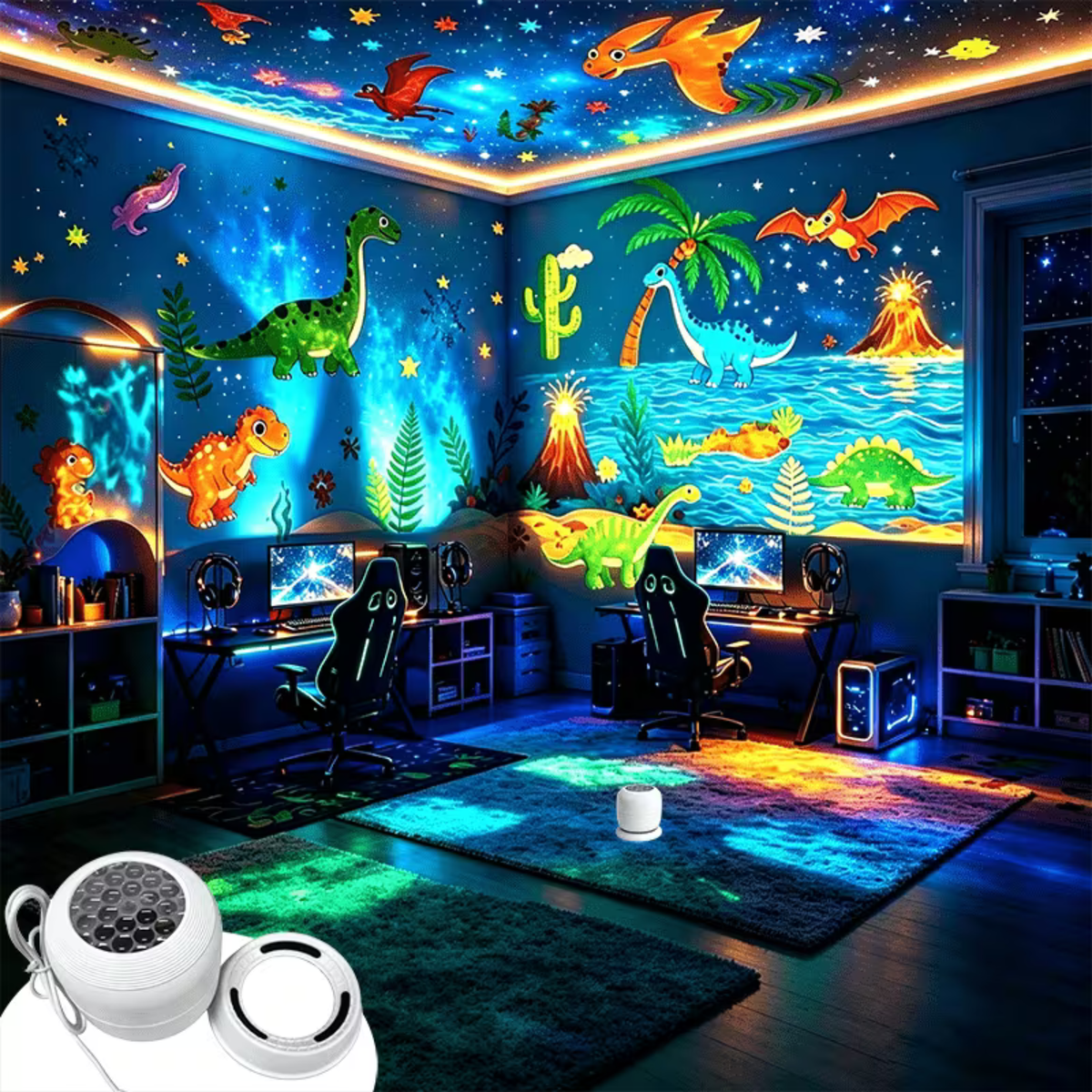 Dino Galaxy Projector