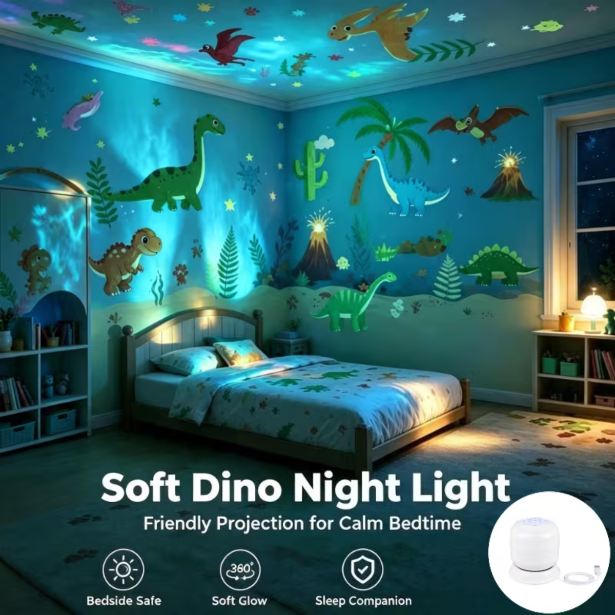 Dino Galaxy Projector